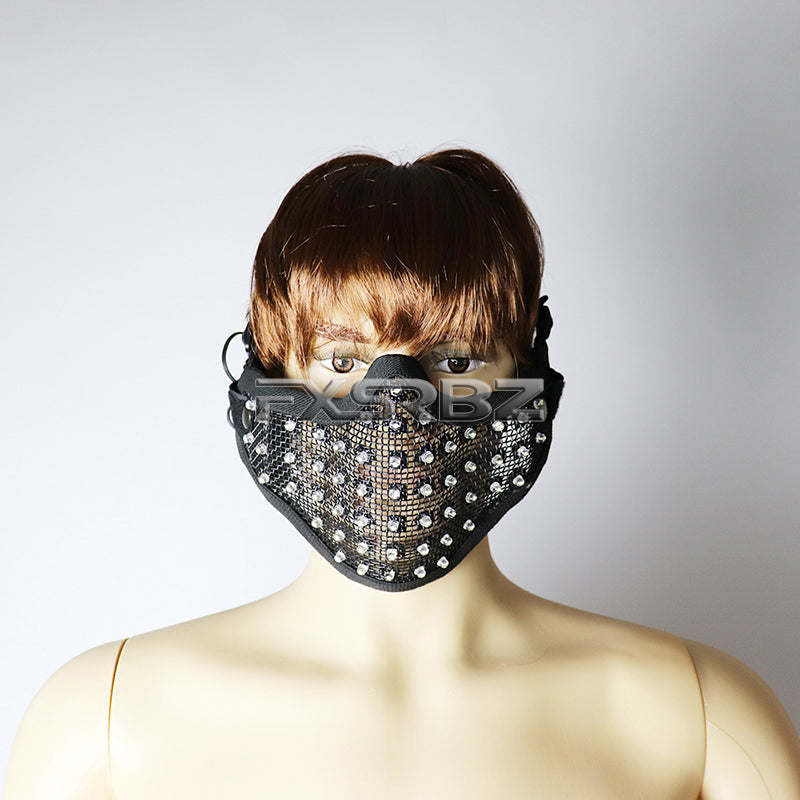 LED Mask Colorful Luminous Mask Flashing Light Face Guard Halloween Bar Birthday Stage Party Show Glowing Props