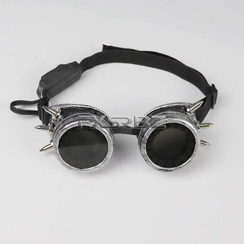 Pixel LED Glasses Rechargeable Rivet Glasses Kaleidoscope Lenses 366 Modes Colorful Lights Glowing Goggles