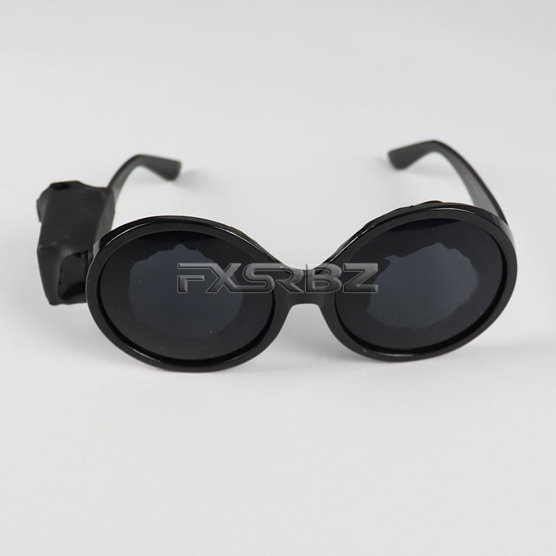 New LED Glasses Rainbow Neon Light Glasses USB Port Rezz Luminous Goggles Carnival EDM Show Lighting Props