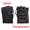 Red Single laser beam Gloves-0113