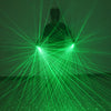 2 in 1 Green Laser Gloves DJ Singer Bar Nightclub Laser Show Props LED Robot Mechanical Multi-ray Gloves