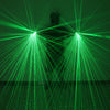 2 in 1 Green Laser Gloves DJ Singer Bar Nightclub Laser Show Props LED Robot Mechanical Multi-ray Gloves