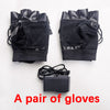 Red Single laser beam Gloves-0113