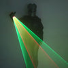 Green Red Laser Vortex Gloves Auto Rotating Vortex Laser Glove Palm Gyroscope Gloves Light Up Birthday Party Laser Show
