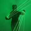 Green Laser Gloves Laser Beam Flash Finger,Nightclub Bar Party Dance Singer Props DJ Mechanical Gloves LED Light