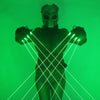 Green Laser Gloves Laser Beam Flash Finger,Nightclub Bar Party Dance Singer Props DJ Mechanical Gloves LED Light