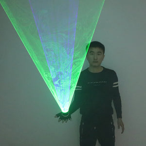 Red Green Blue Laser Vortex Gloves
