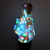 Colorful Coat LED Luminous Costume Halloween Dancing LED Lighting Robot Suit LED Glowing Clothing Christmas Party Clothes