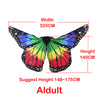 Full Color Women Belly Dance LED Wings-0142