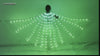 Women LED Isis Wings Remote Control Belly Dance Light Up Wings Butterfly Party Club Wear Flash Halloween Flexible Sticks