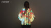 Colorful Coat LED Luminous Costume Halloween Dancing LED Lighting Robot Suit LED Glowing Clothing Christmas Party Clothes