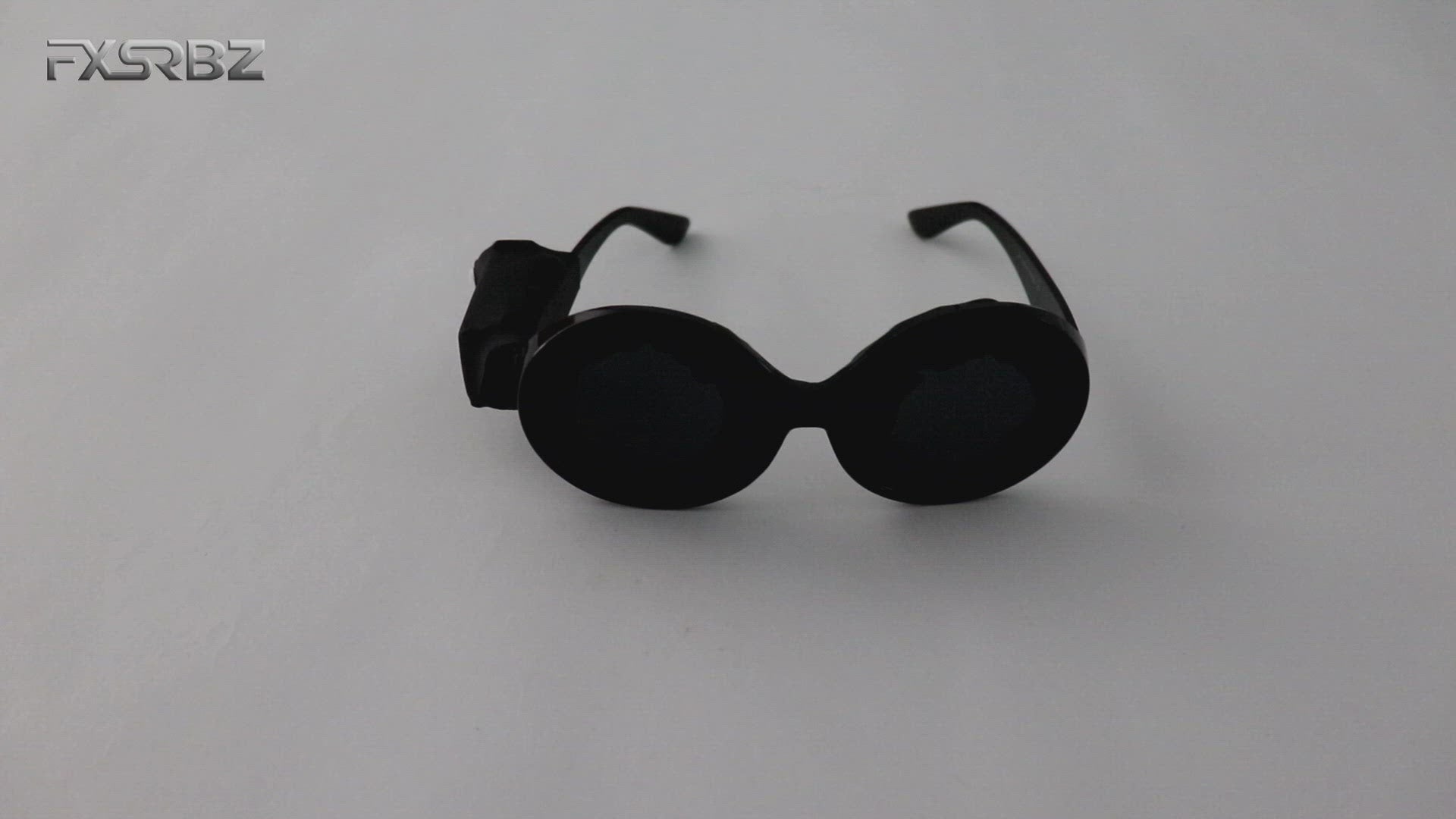 New LED Glasses Rainbow Neon Light Glasses USB Port Rezz Luminous Goggles Carnival EDM Show Lighting Props
