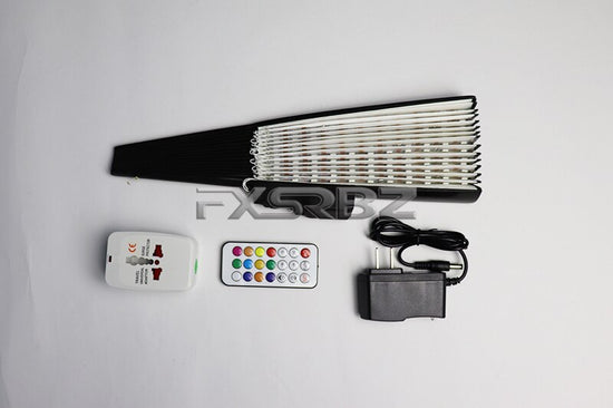 Full Color LED Fan Stage Performance Dancing Lights Fans Over 350 Modes Microlights Infinite Colors Rave Party Gifts
