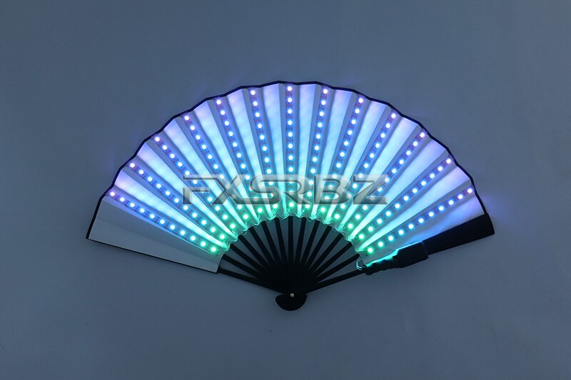 Full Color LED Fan Stage Performance Dancing Lights Fans Over 350 Modes Microlights Infinite Colors Rave Party Gifts