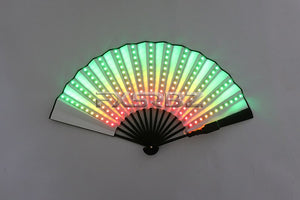 Full Color LED Fan Stage Performance Dancing Lights Fans Over 350 Modes Microlights Infinite Colors Rave Party Gifts