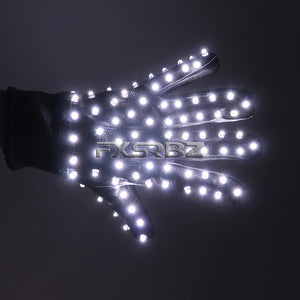 LED Gloves Luminous Magic Gloves DJ DS Party Event Supples Stage Performance Props Men Mechanical Dance Gloves