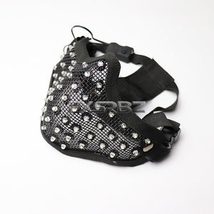 LED Mask Colorful Luminous Mask Flashing Light Face Guard Halloween Bar Birthday Stage Party Show Glowing Props