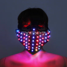 Load image into Gallery viewer, LED Mask Colorful Luminous Mask Flashing Light Face Guard Halloween Bar Birthday Stage Party Show Glowing Props
