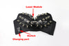 Sexy Lady Costume Red Laser Bra and belt Mask Bar Nightclub Disco Party Sexy Women Led Luminous Clothing