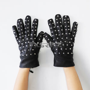 LED Gloves Luminous Magic Gloves DJ DS Party Event Supples Stage Performance Props Men Mechanical Dance Gloves