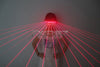 650nm Red Laser Glasses 18pcs Laser Flashing Gloves Luminous LED Glasses Shows Novelty Gifts Party Supplies