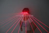 650nm Red Laser Glasses 18pcs Laser Flashing Gloves Luminous LED Glasses Shows Novelty Gifts Party Supplies