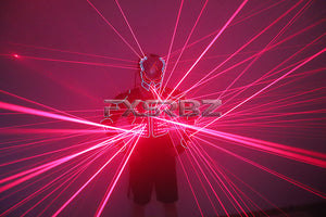 Laser Robot Suit 650nm Red Laser Armor Costumes Laser Man Stage Performance LED Clothes Laser Show Clothing