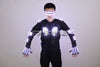 New LED Armor Luminous Jackets Costume Glowing Clothing Glove Glasses Dancing Performance LED Robot Suit