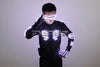 New LED Armor Luminous Jackets Costume Glowing Clothing Glove Glasses Dancing Performance LED Robot Suit