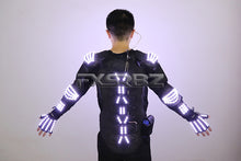 Load image into Gallery viewer, New LED Armor Luminous Jackets Costume Glowing Clothing Glove Glasses Dancing Performance LED Robot Suit
