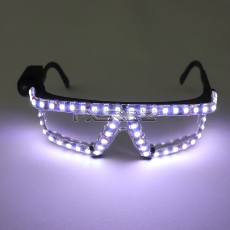LED Glasses Flashing Light up Glasses DJ Bar Party Super Bright LED glasses Dance Show Lighting Costume Props