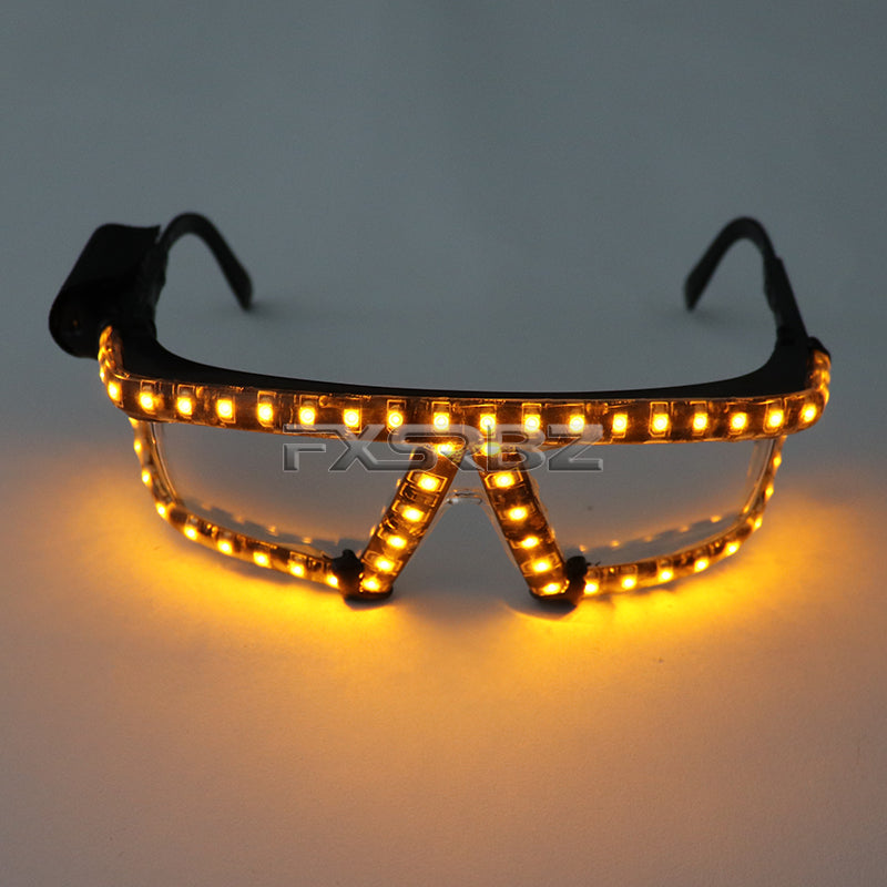 LED Glasses Flashing Light up Glasses DJ Bar Party Super Bright LED glasses Dance Show Lighting Costume Props