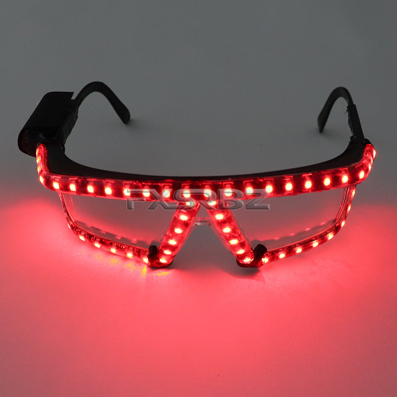 LED Glasses Flashing Light up Glasses DJ Bar Party Super Bright LED glasses Dance Show Lighting Costume Props