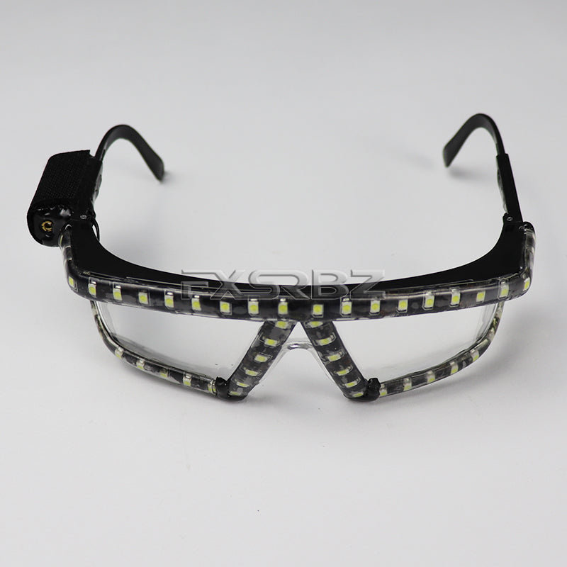 LED Glasses Flashing Light up Glasses DJ Bar Party Super Bright LED glasses Dance Show Lighting Costume Props