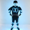 Colorful LED Luminous Armor Clothing Glowing Costumes Christmas Halloween Dancing Performance LED Robot Suit