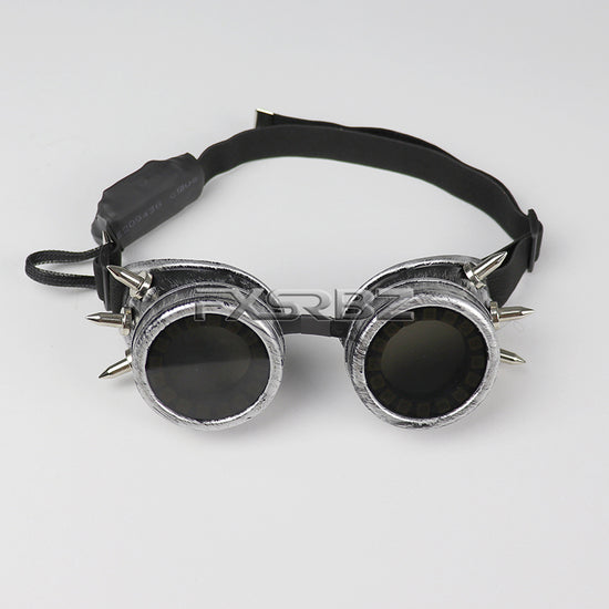 Pixel LED Glasses Rechargeable Rivet Glasses Kaleidoscope Lenses 366 Modes Colorful Lights Glowing Goggles