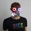Pixel LED Glasses Mask Steam punk Goggles 366 Modes Tunnel Lights Mask Cosplay Bar Luminous Costume Accessories Rechargeable