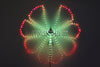 Belly Dance LED Wings Rainbow Color Costume Circus LED Light Luminous Isis Wings Dancewear Open 360 Degrees