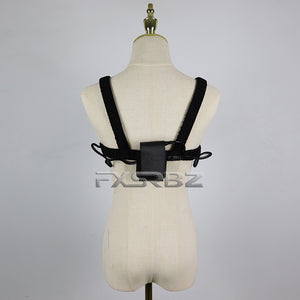 Pixel LED Bra Discolored Sexy Underwear Party Dress Belly Dance Light Up Bra Glowing Bikini Luminous Costumes Accessories