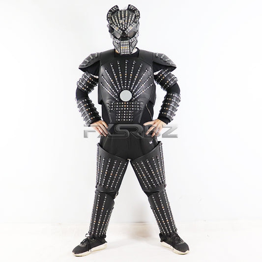 LED Robot Suit Kryoman David Robot Dance Wear LED Lights Luminous Costume Stage Dance Performance Show Dress