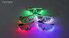 LED Glasses Flashing Light up Glasses DJ Bar Party Super Bright LED glasses Dance Show Lighting Costume Props