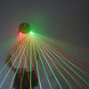 2 in 1 Blue Laser Glasses LED Green Red Blue Laser Line Glasses Night Club Bar Stage Show Fluorescent Props